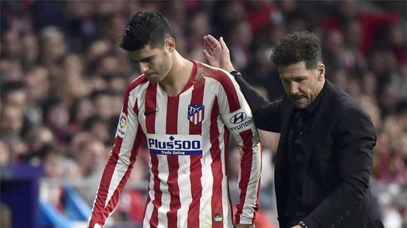 Simeone, sobre Morata