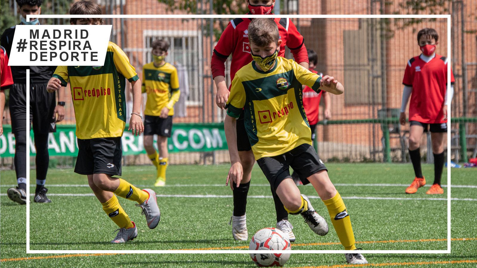 Partido de fútbol 7 alevín