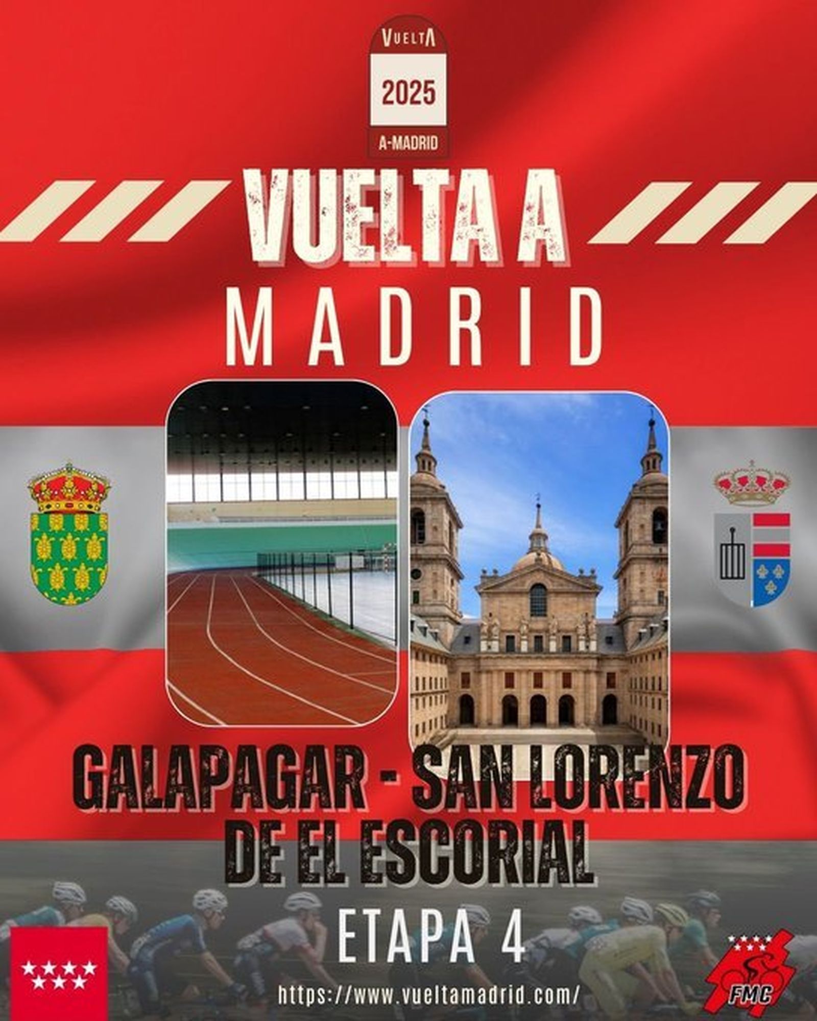 Etapa 4 de la Vuelta a Madrid 2025