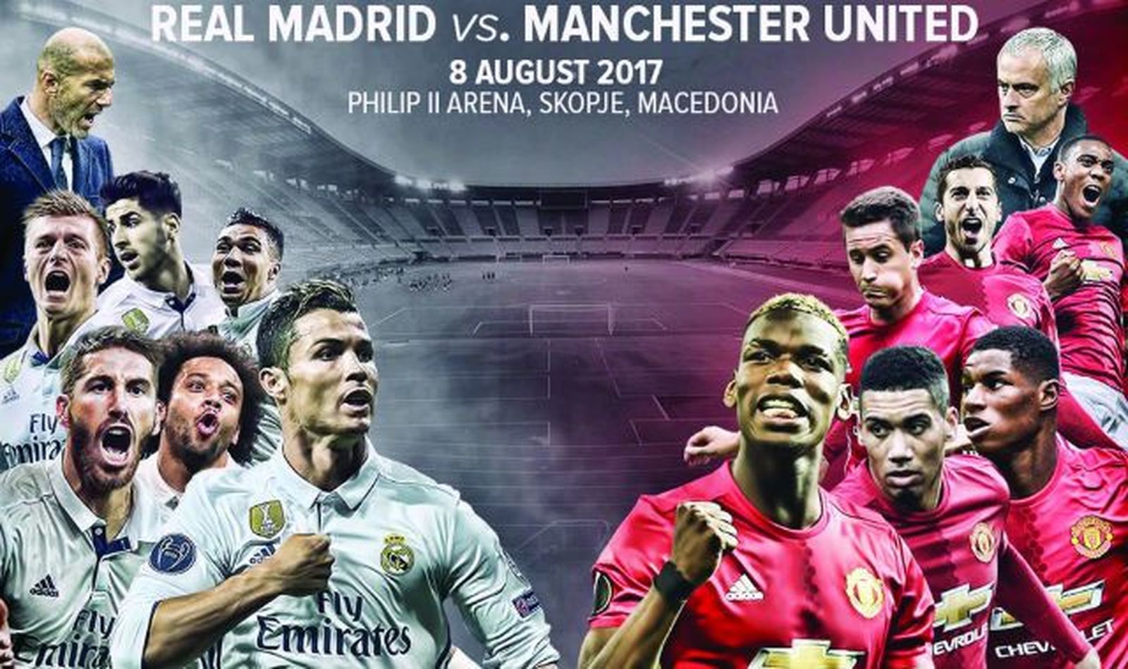 El Real Madrid inicia ante el United el sueño hacia el sextete