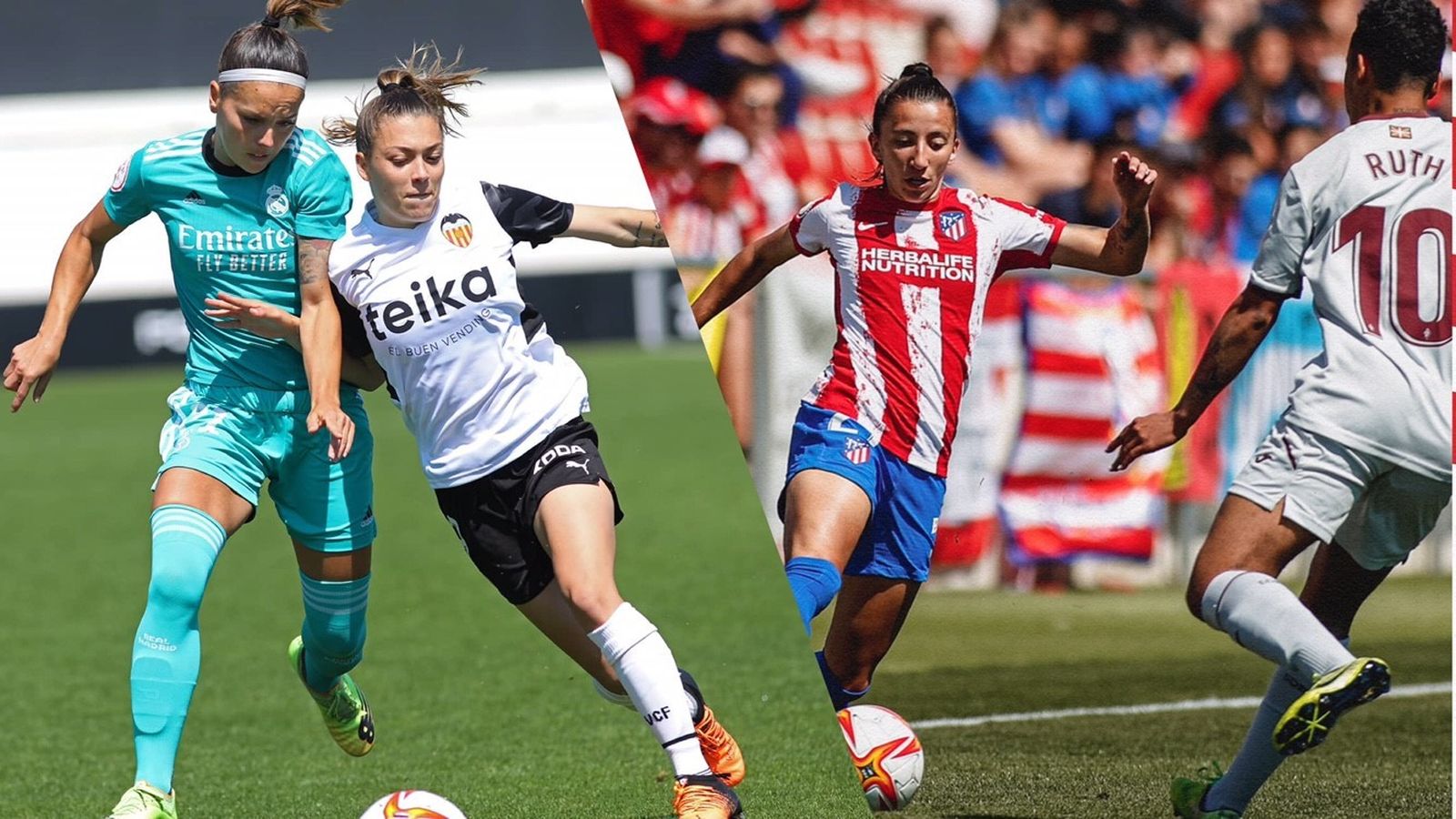 Atlético de Madrid y Real Madrid femenino