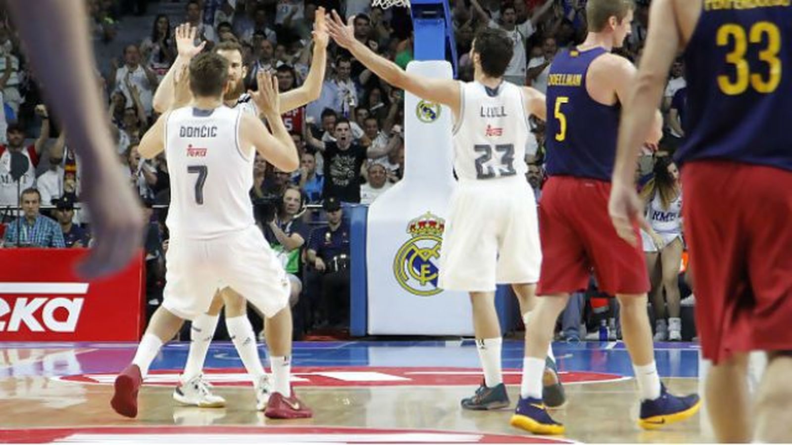 91-74. Llull y Rudy ponen al Real Madrid a un paso de la gloria