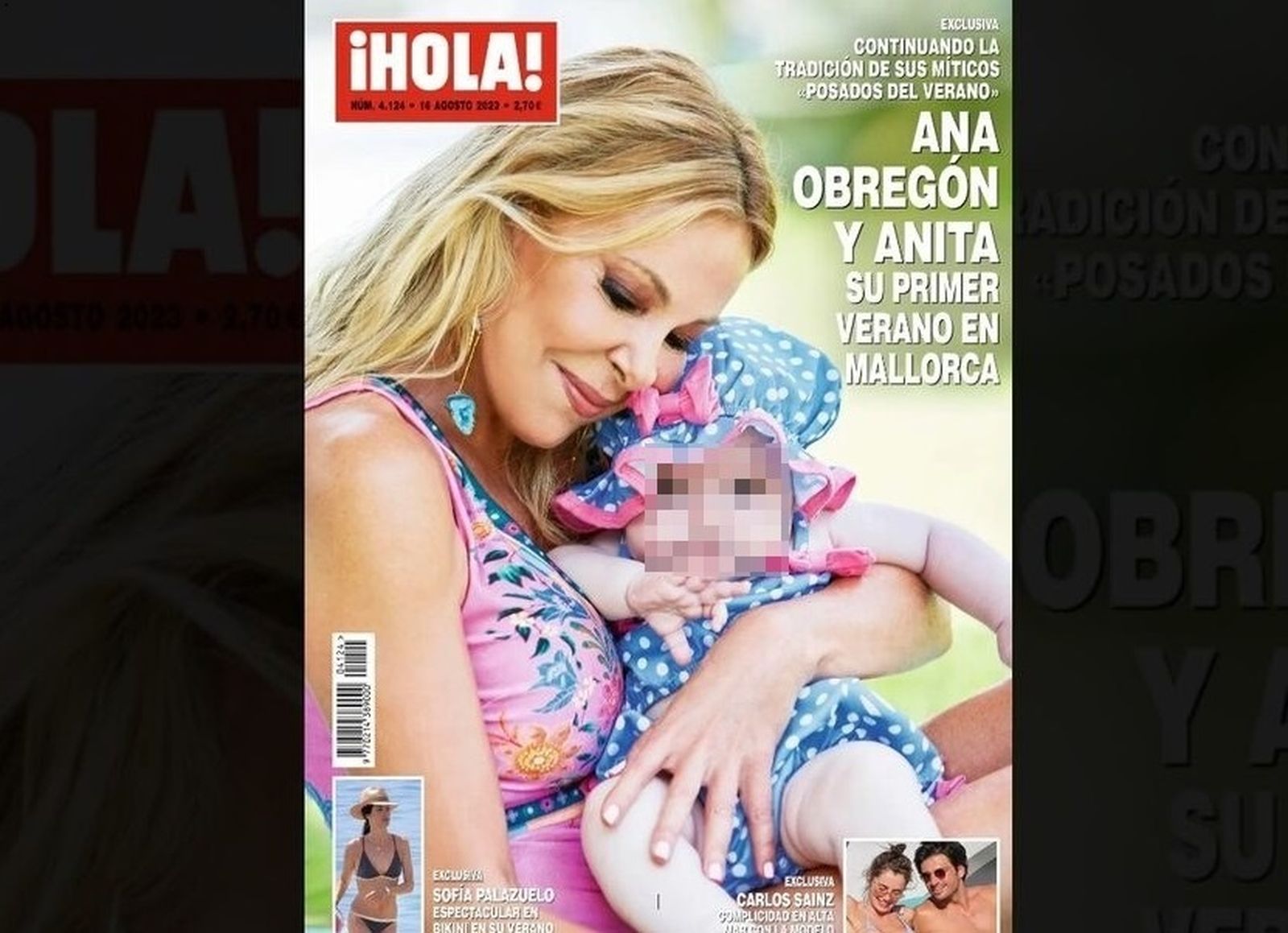 Ana Obregón ha compartido su "tradicional posado de verano"