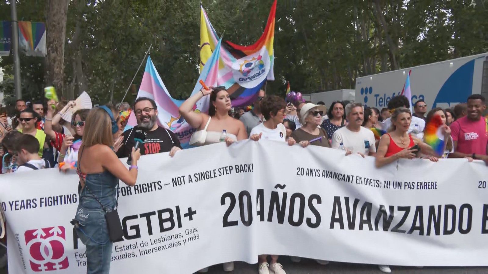 Comienza la manifestación del MADO 2025 en Atocha