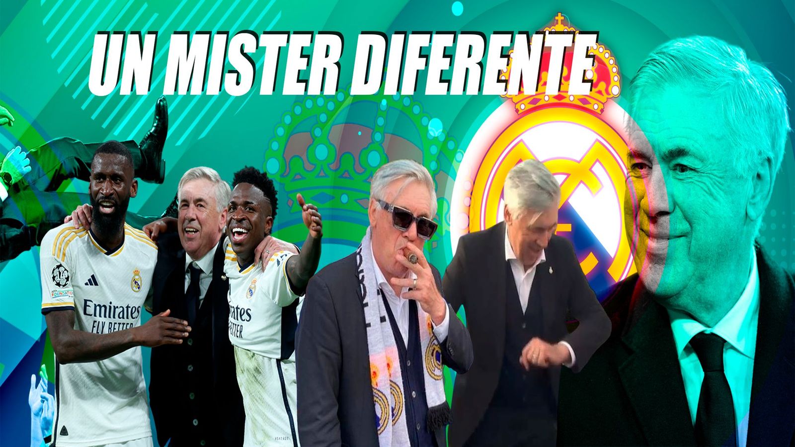 Ancelotti, un entrenador diferente