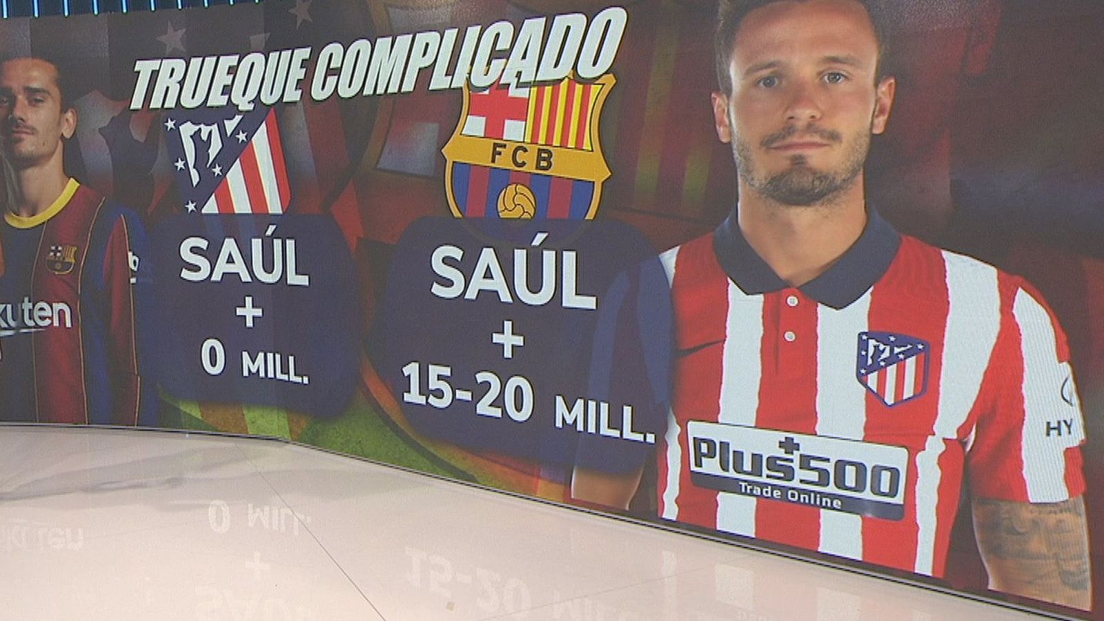 Se enfría el trueque Griezmann-Saúl