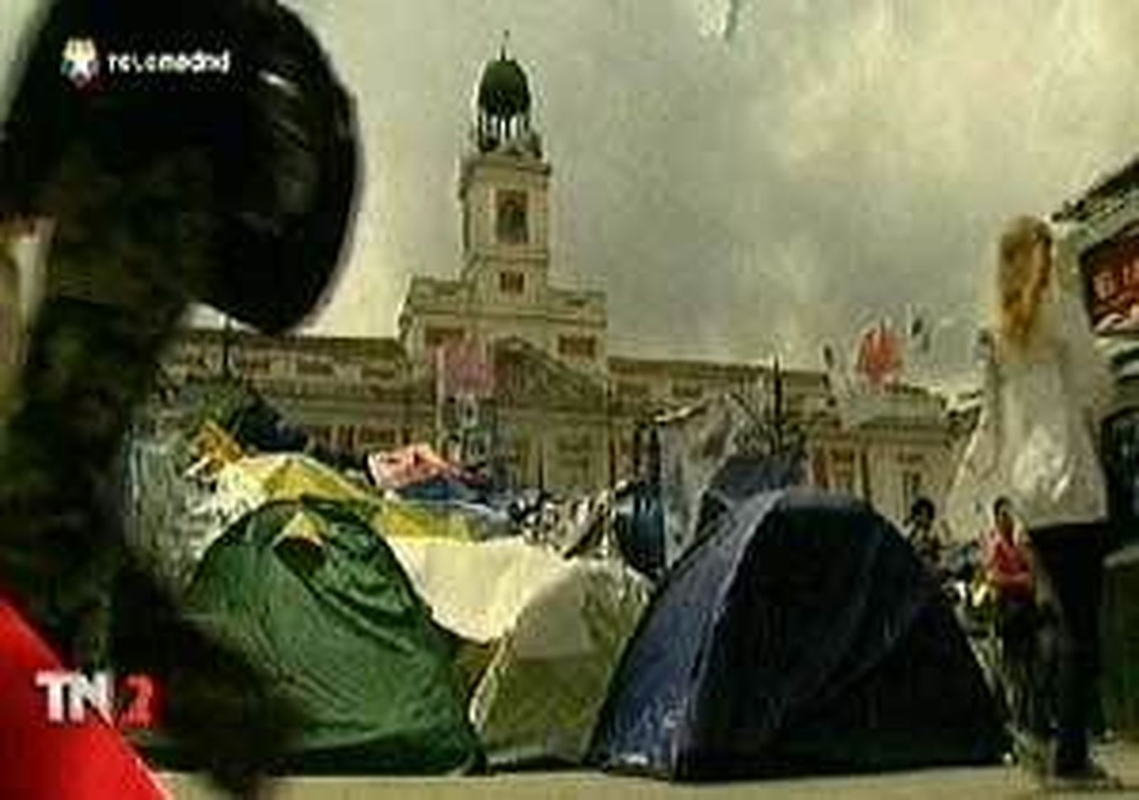 Comerciantes y vecinos denuncian la insalubridad del campamento de Sol