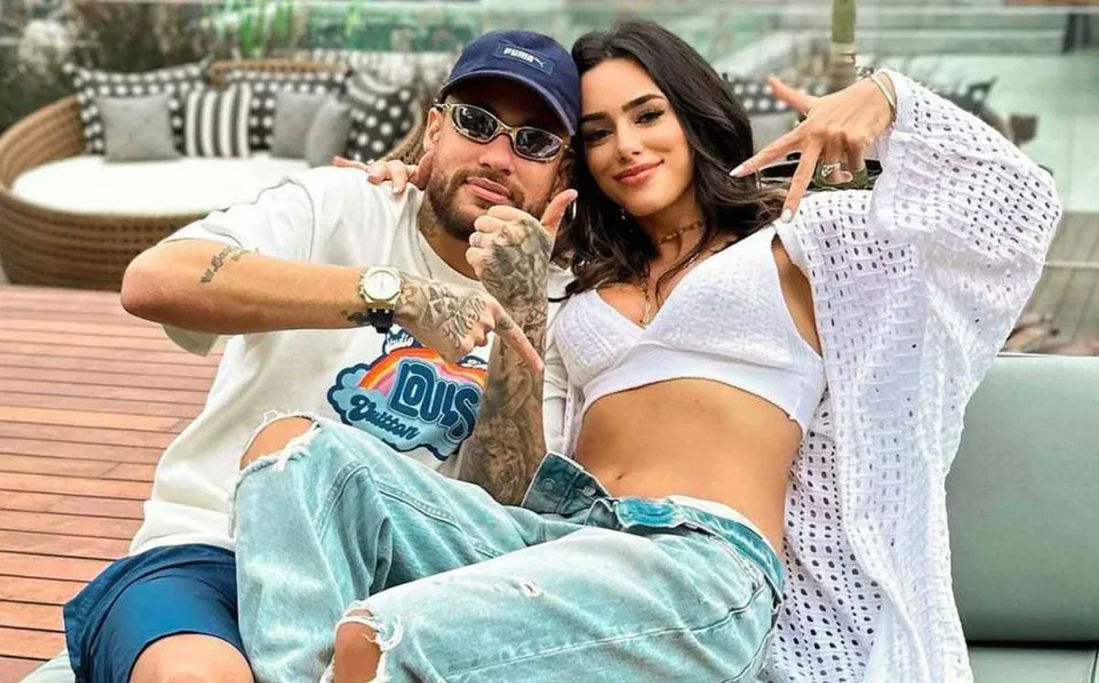 Neymar y Bruna Biancardi