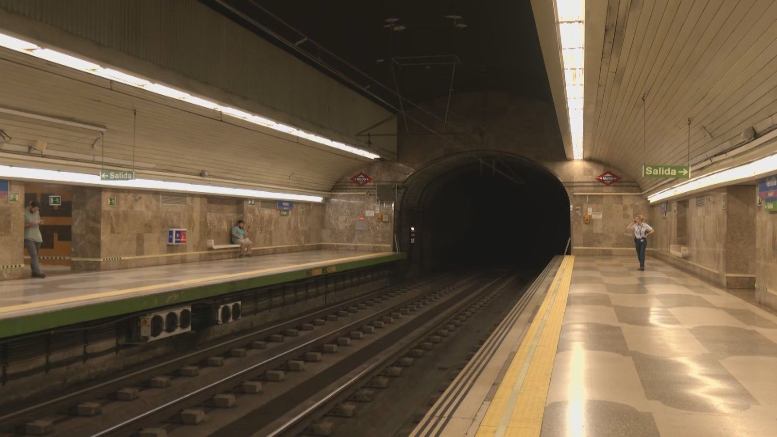 Un robo con violencia, el motivo del corte de la Línea 9 de Metro