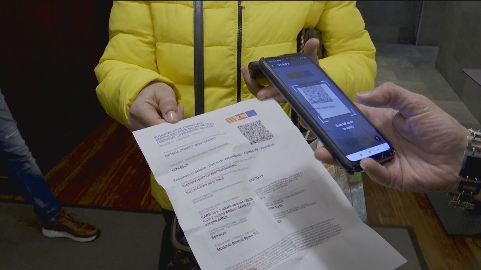 Pasaporte Covid, un documento imprescindible en una decena de Comunidades autónomas