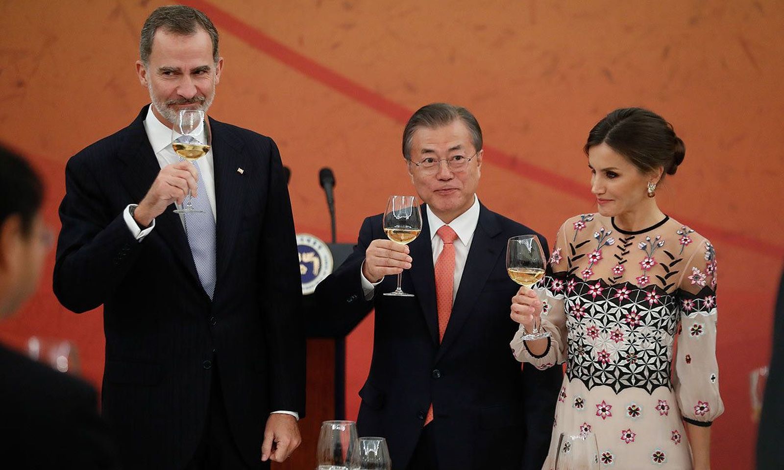 Primera visita de Estado tras la pandemia: los reyes reciben al presidente de Corea del Sur