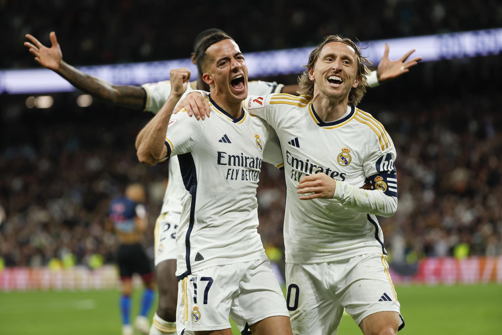 Lucas Vázquez y Modric