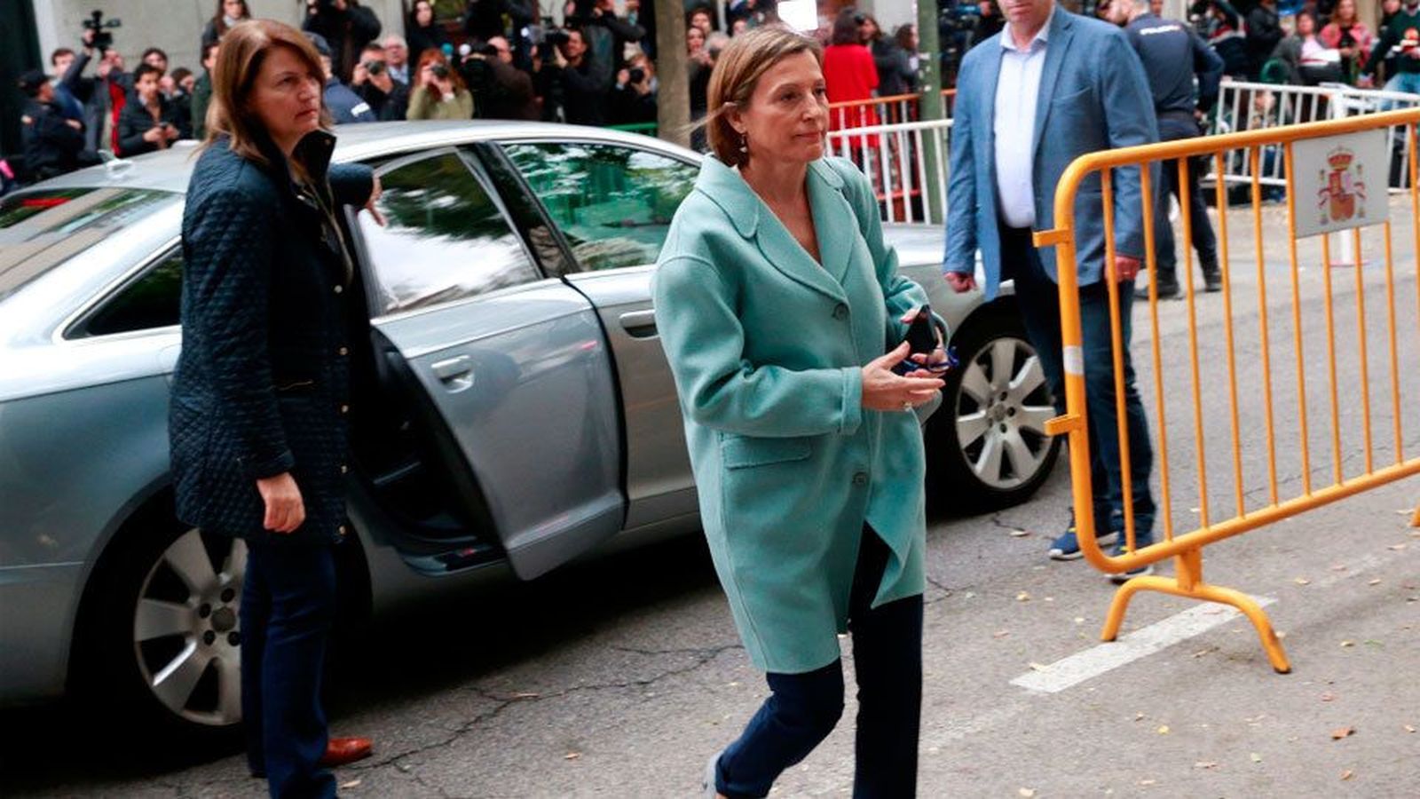 Forcadell y los miembros de la mesa declaran ante el Supremo