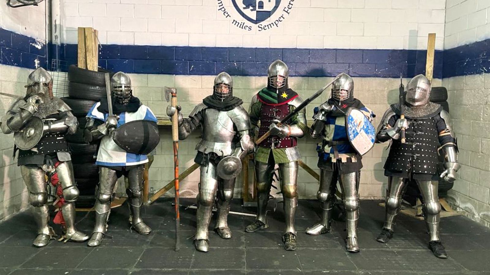 Cuenta atrás para el campeonato mundial de Combate Medieval
