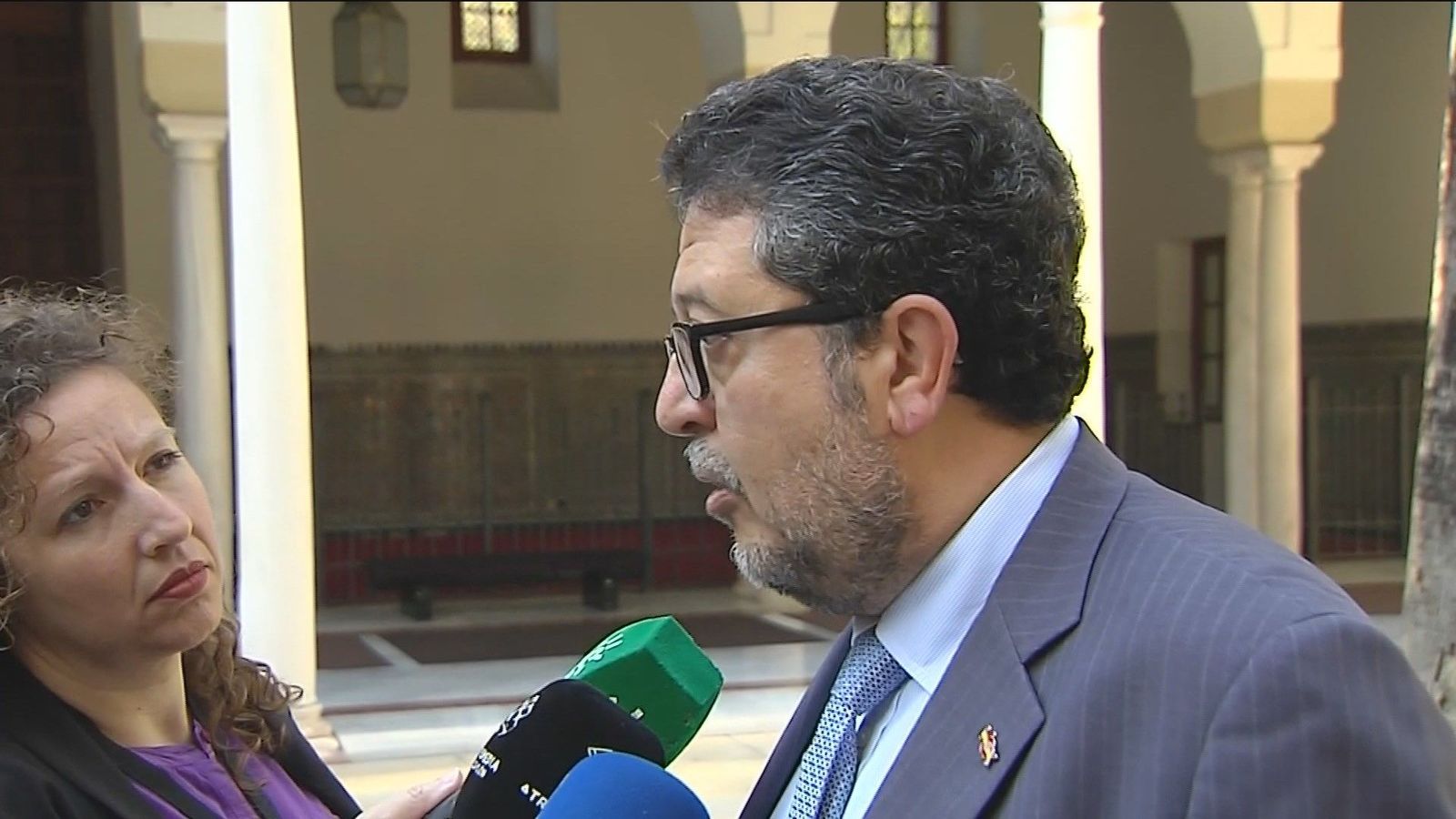 Serrano (Vox) mantiene su crítica a la sentencia, pero niega su apoyo a 'La Manada'