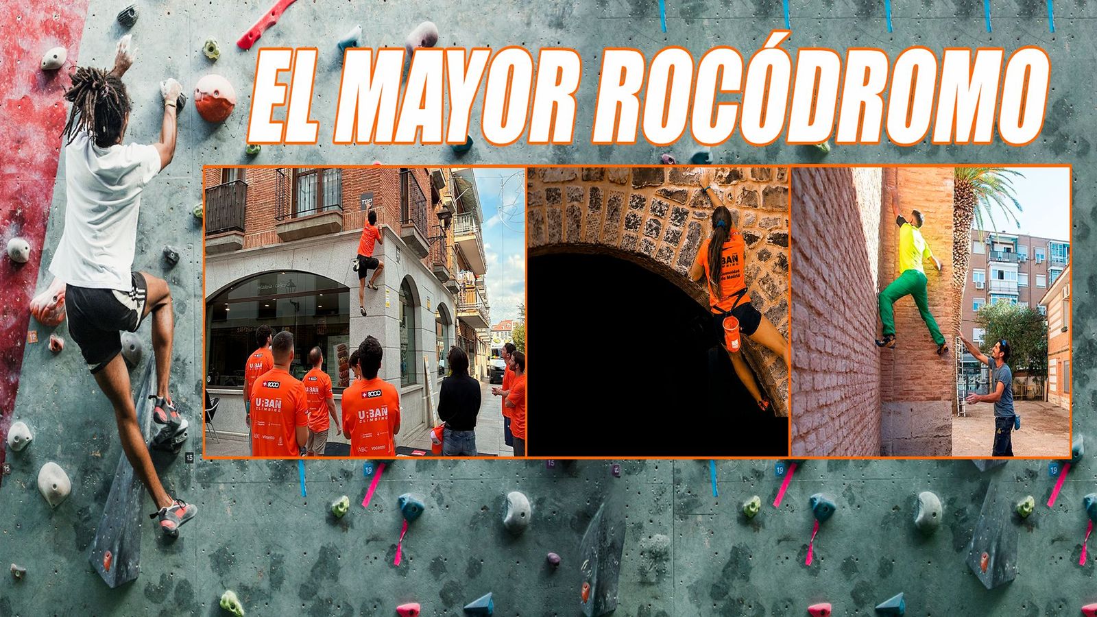 Torrejón de Ardoz se convierte en el mayor rocódromo