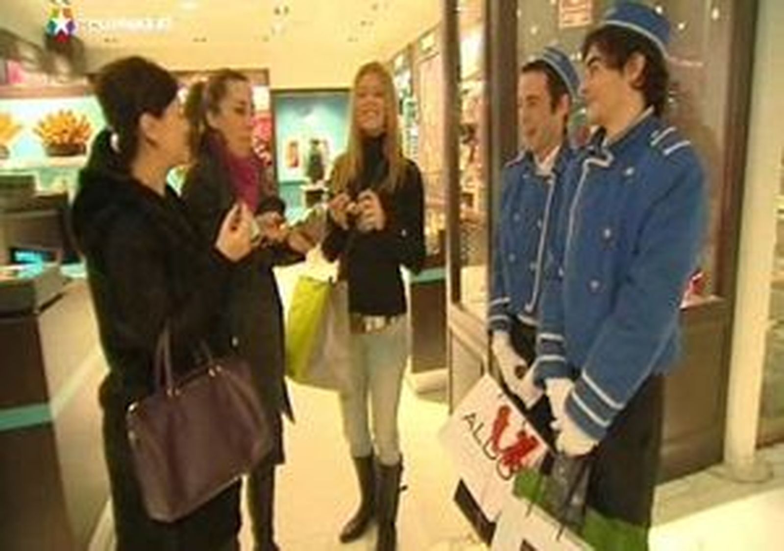 De compras con personal shopper