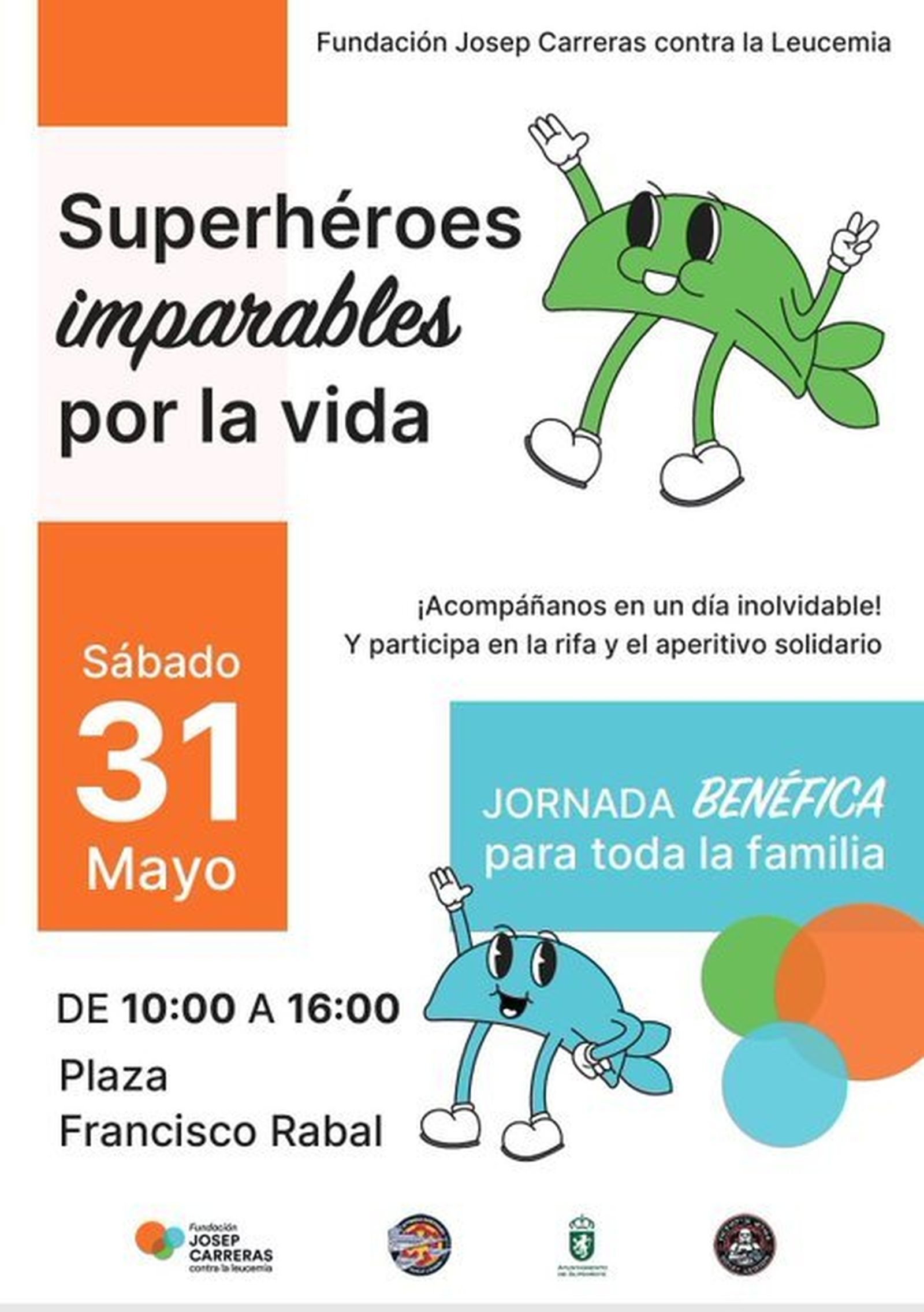 Campaña 'Superhéroes imparables por la vida' para recaudar fondos y dar visibilidad a la lucha contra la leucemia