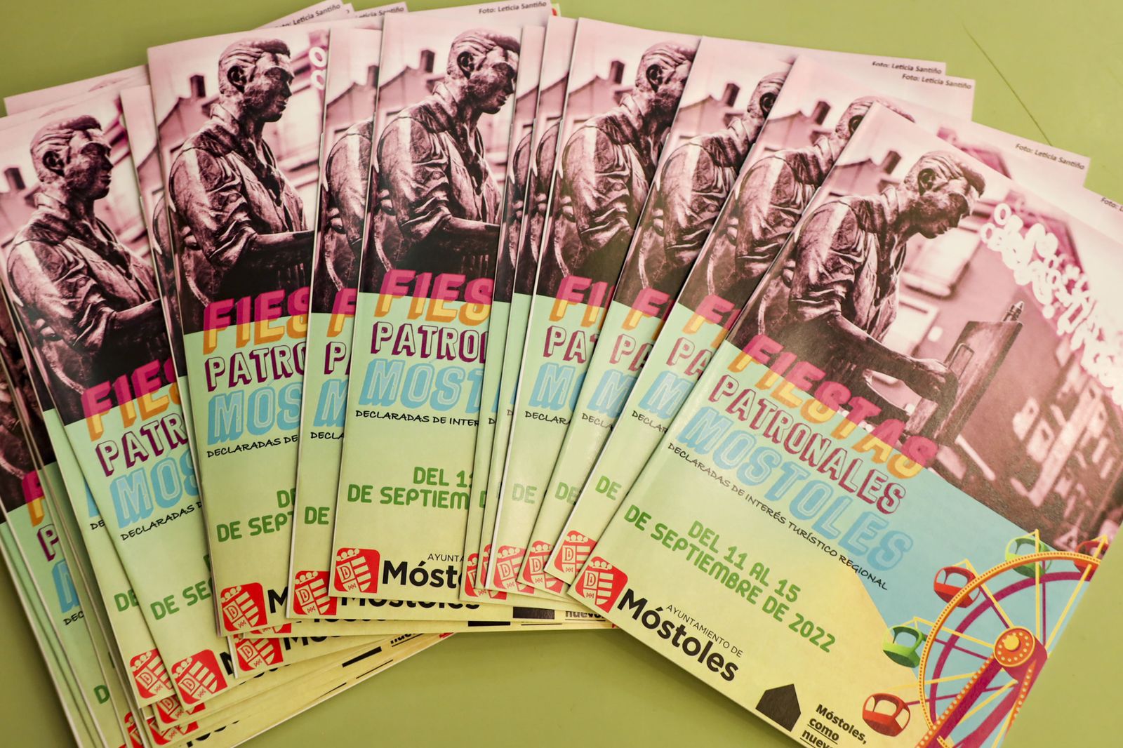 Programas de mano de las fiestas patronales de Móstoles