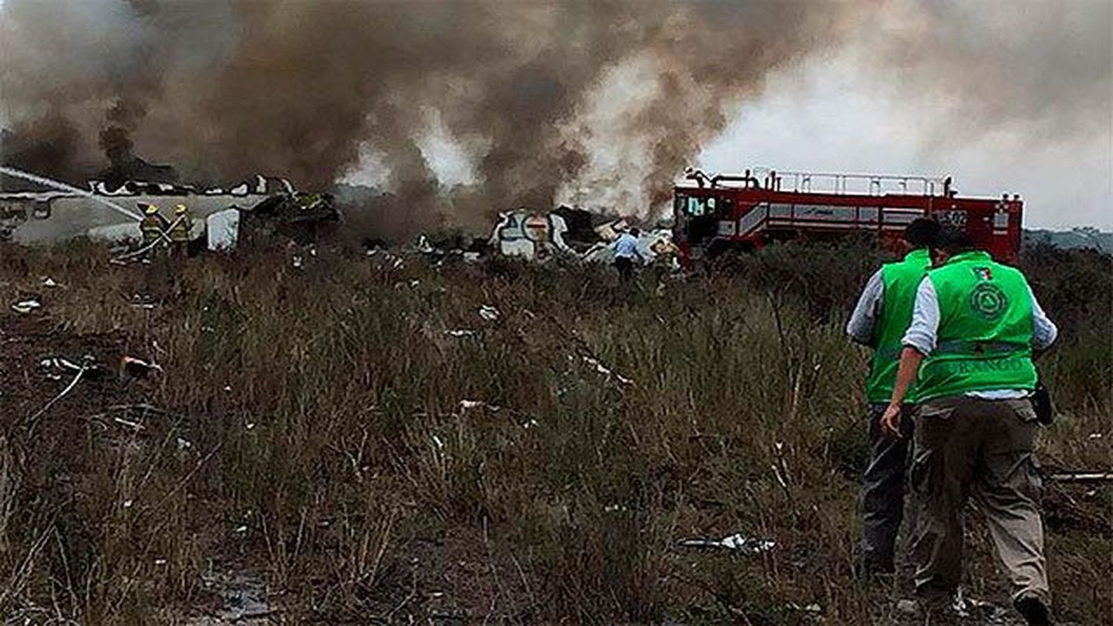 Un avión de Aeroméxico se estrella después de despegar desde Durango, sin dejar víctimas mortales