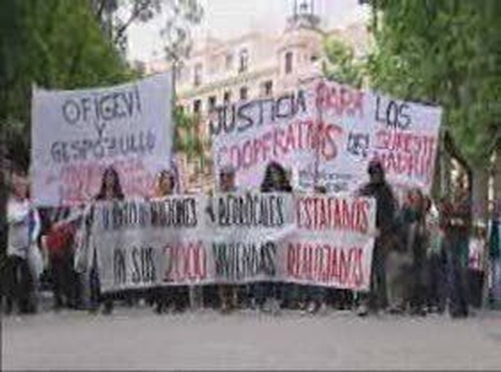 Los cooperativistas del Desarrollo Sureste se manifiestan por las calles de Madrid