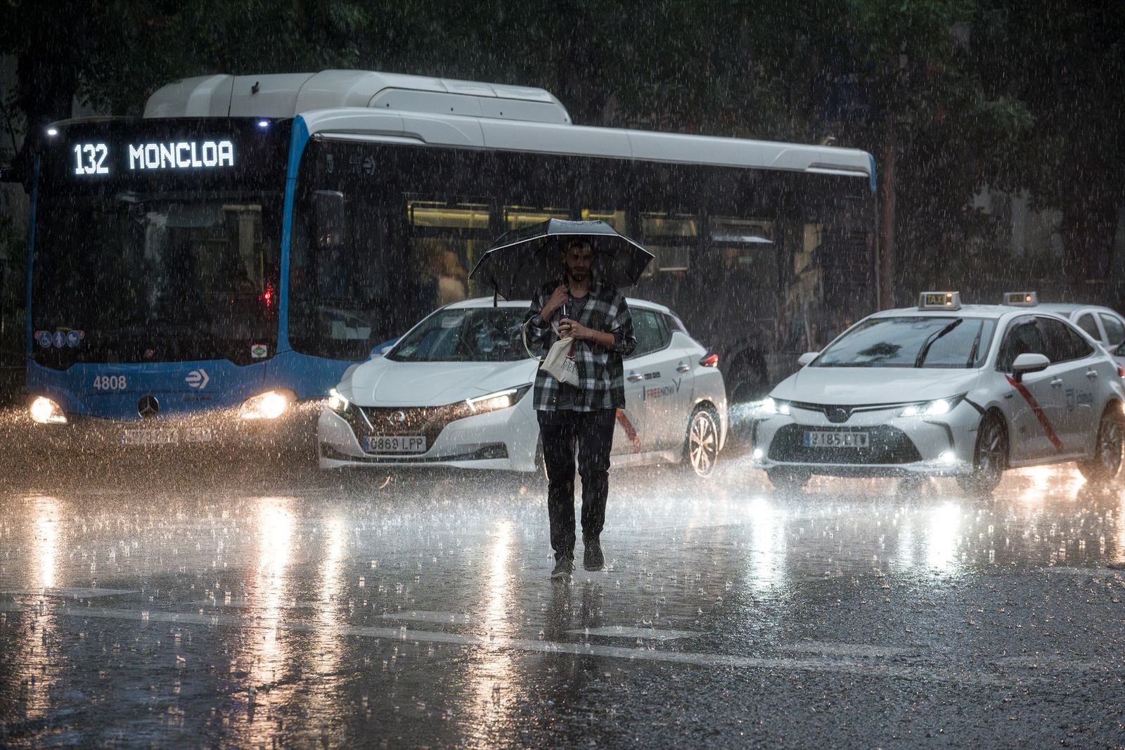 Tormenta en Madrid