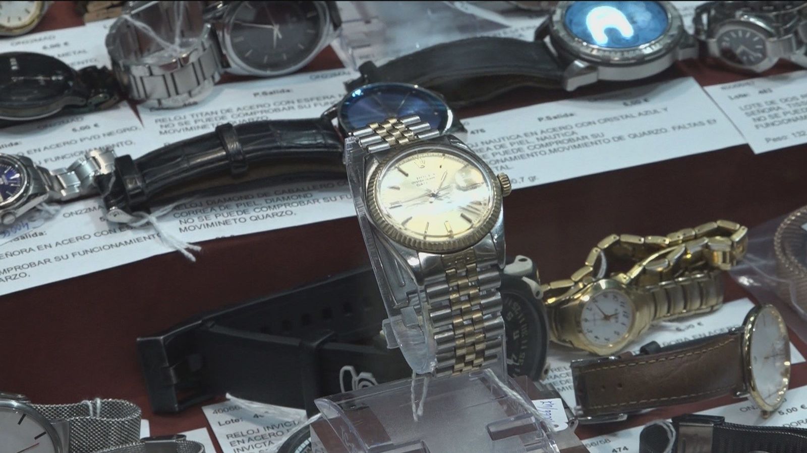 Hasta 4.750 euros por un Rolex subastado por el Ayuntamiento de Madrid