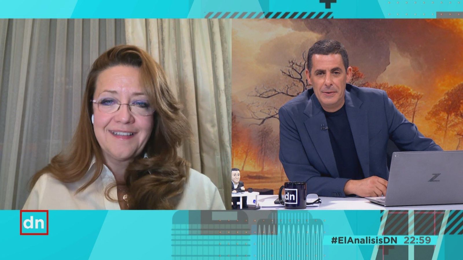 Fátima Matute, sobre los incendios: "Ayudamos a que la gente pueda estar informada y protegida"