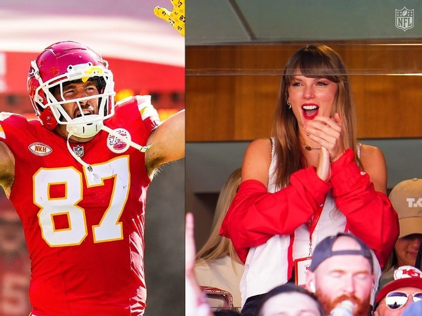 Taylor Swift y Travis Kelce
