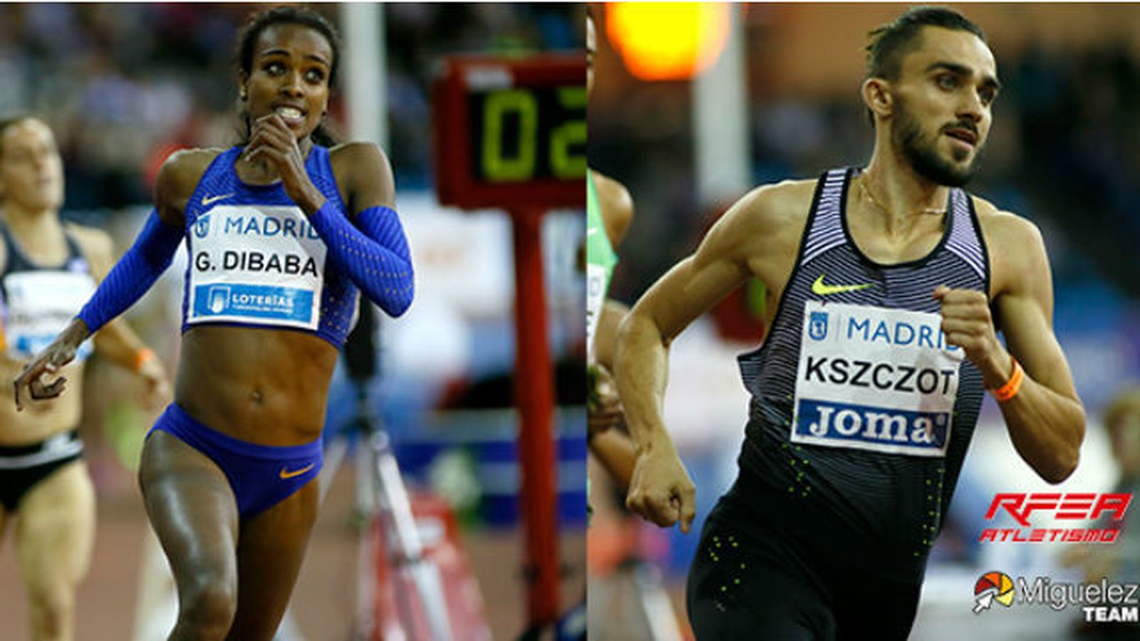 Dibaba y Kszczot