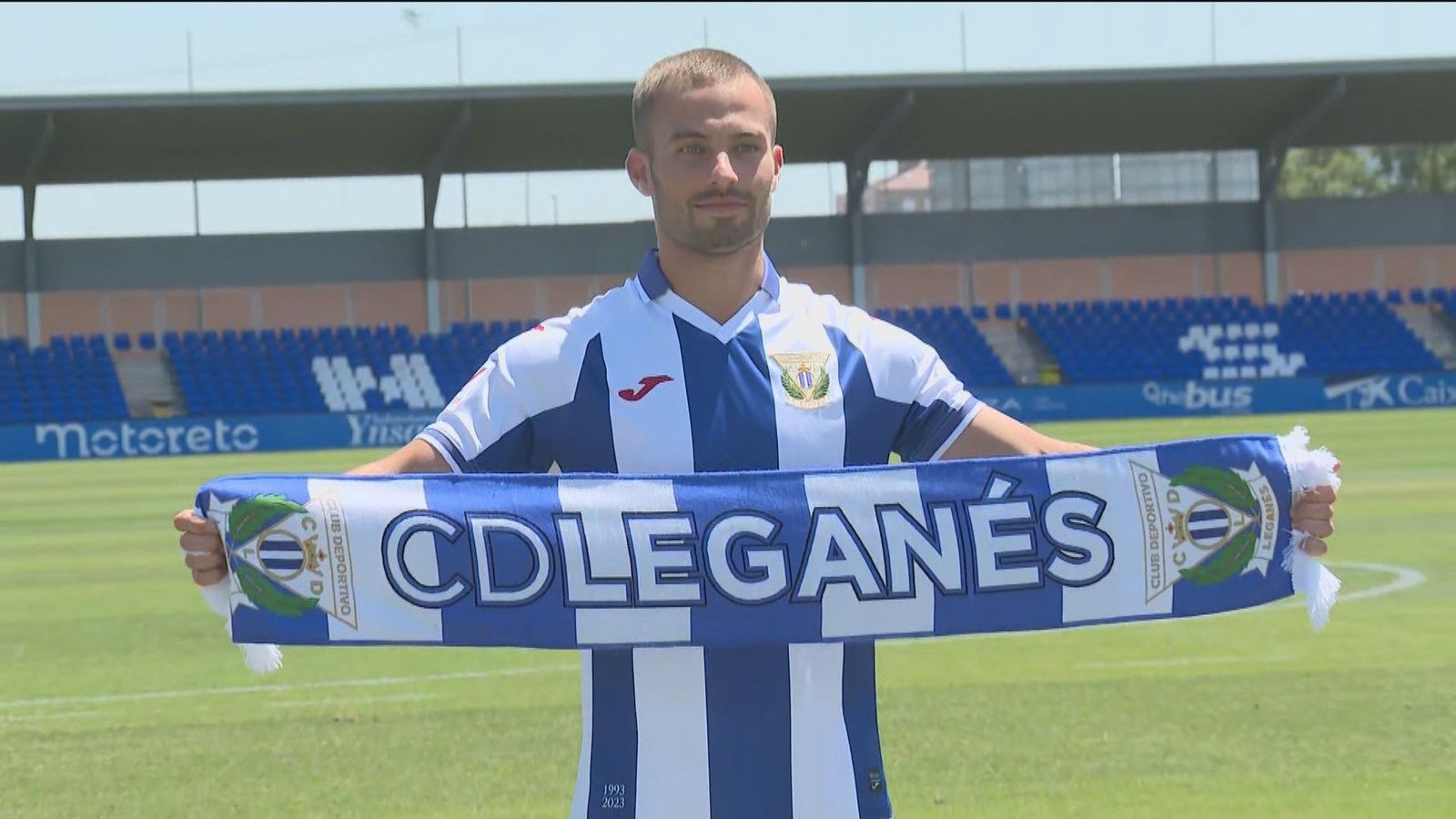 El Leganés presenta a Franquesa: "Estoy donde quiero estar"
