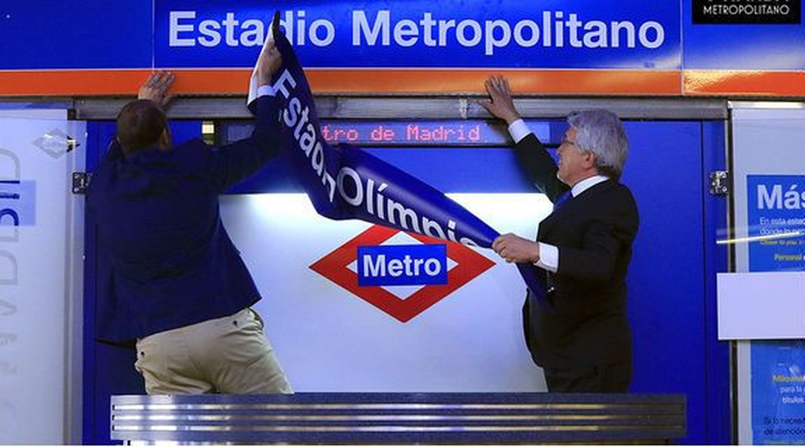 El transporte público se reforzará este sábado en la inauguración del Wanda Metropolitano
