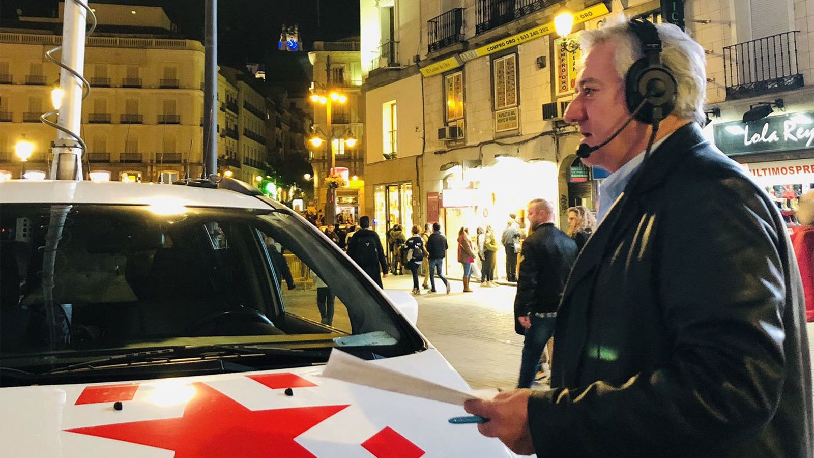 Félix Madero pone el broche de oro al Día de la Radio desde la Puerta del Sol
