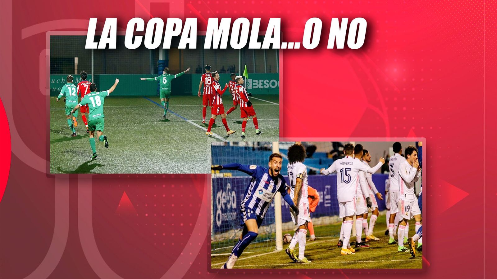 Real Madrid y Atlético, en alerta por la Copa: 8 caídas ante rivales de menor categoría