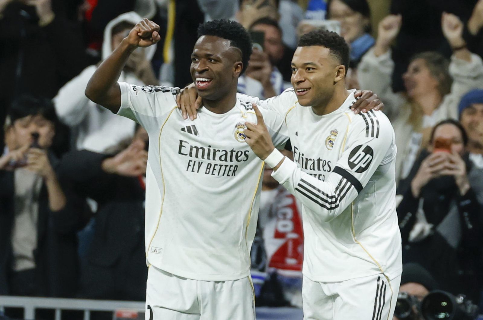 Vinicius y Mbappé