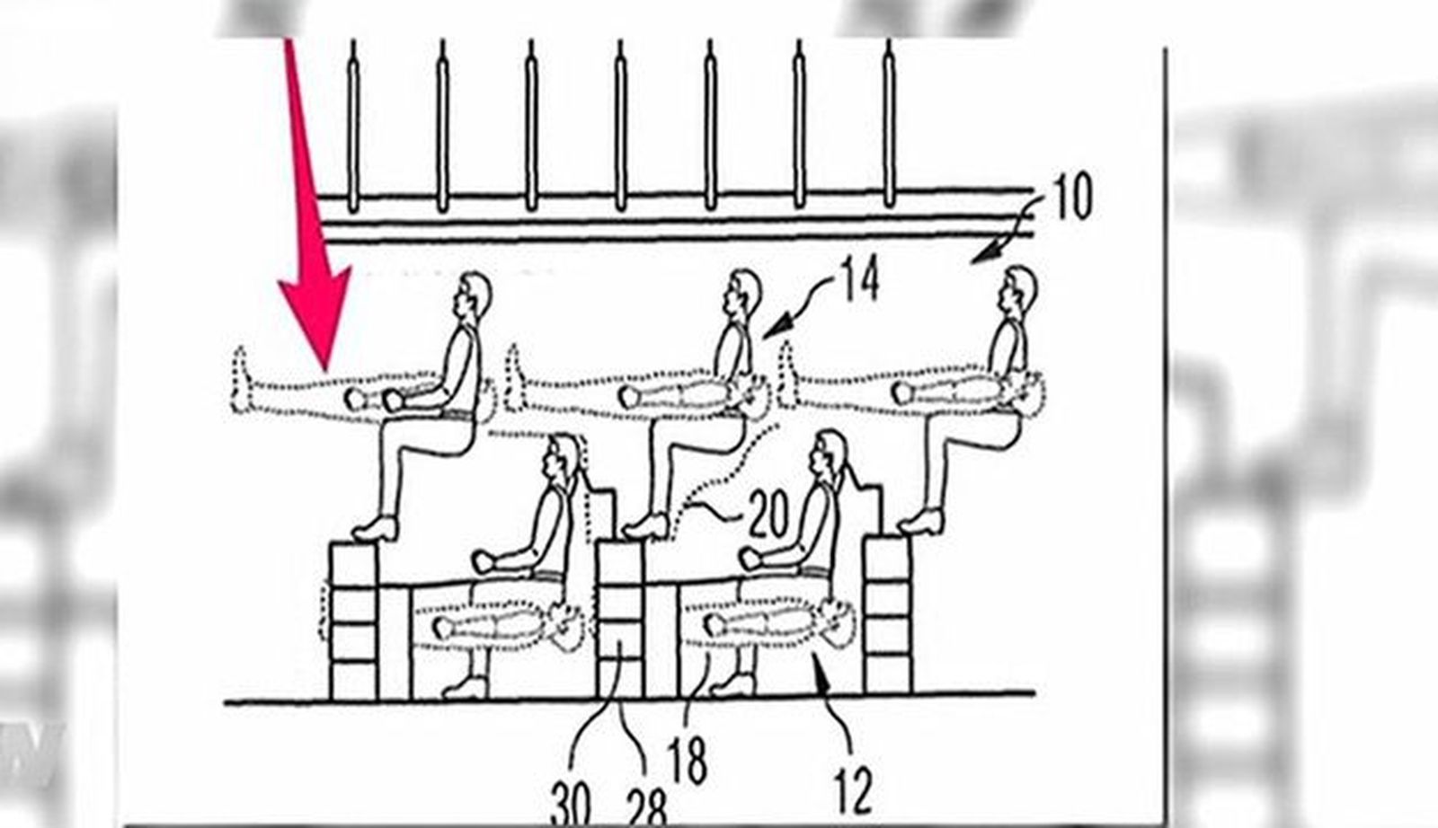 Airbus propone volar en literas para ir más cómodos