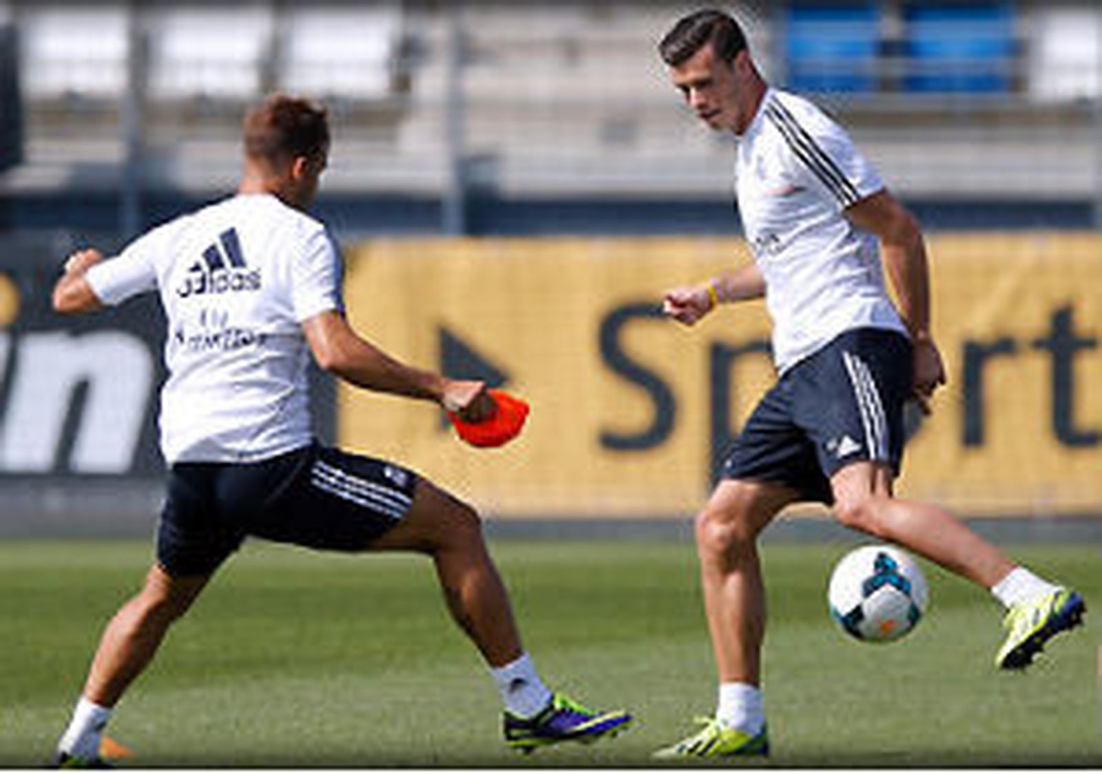 Bale ya se entrena