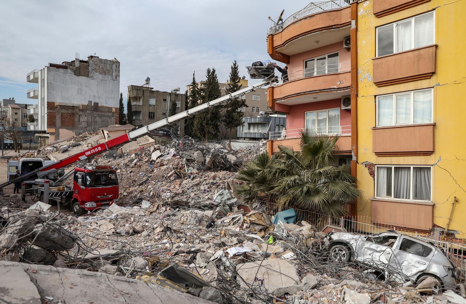 Efectos de los terremotos en Turquía ocurridos este mes de febrero