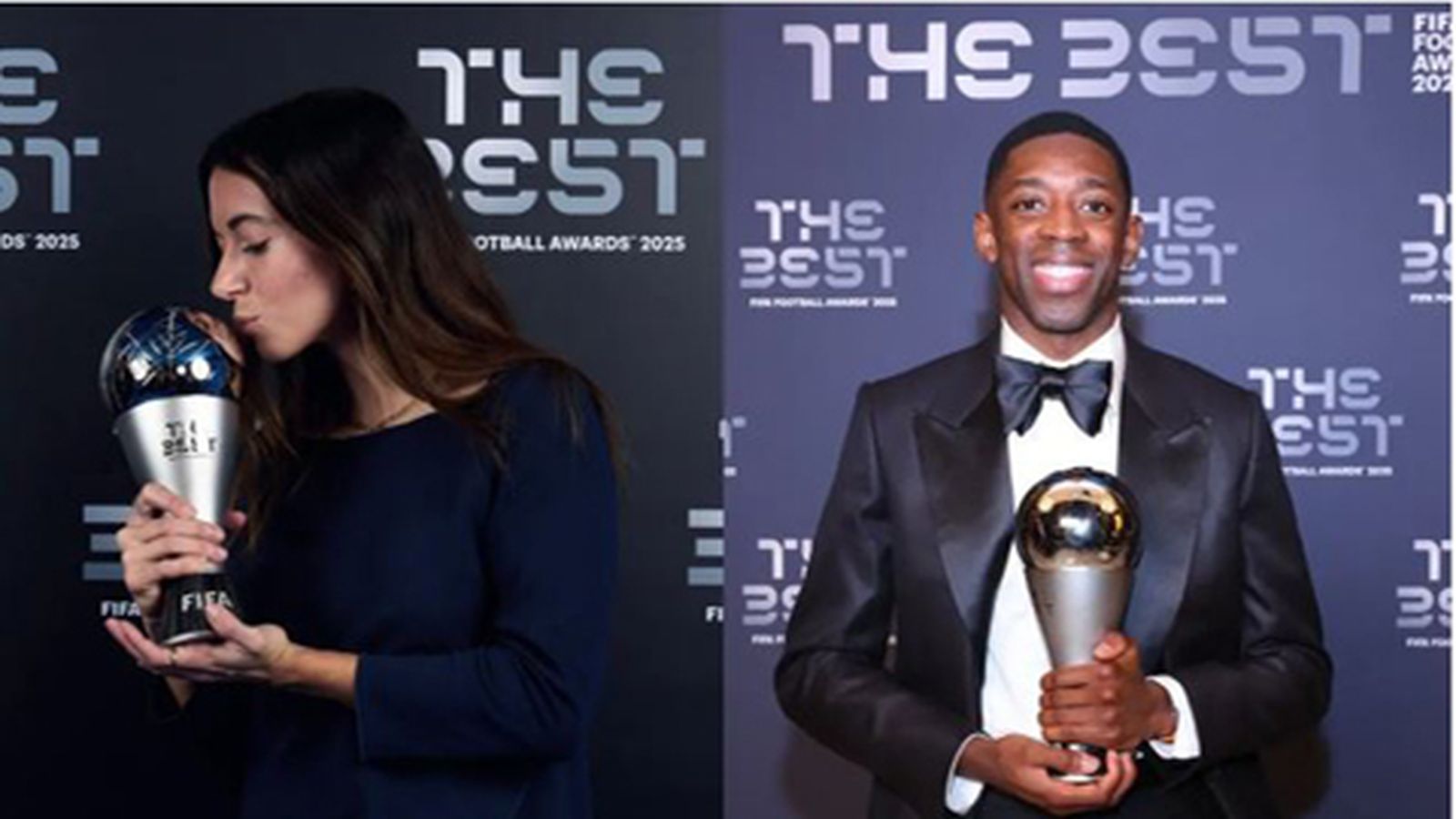 Aitana y Dembelé, The Best 2025