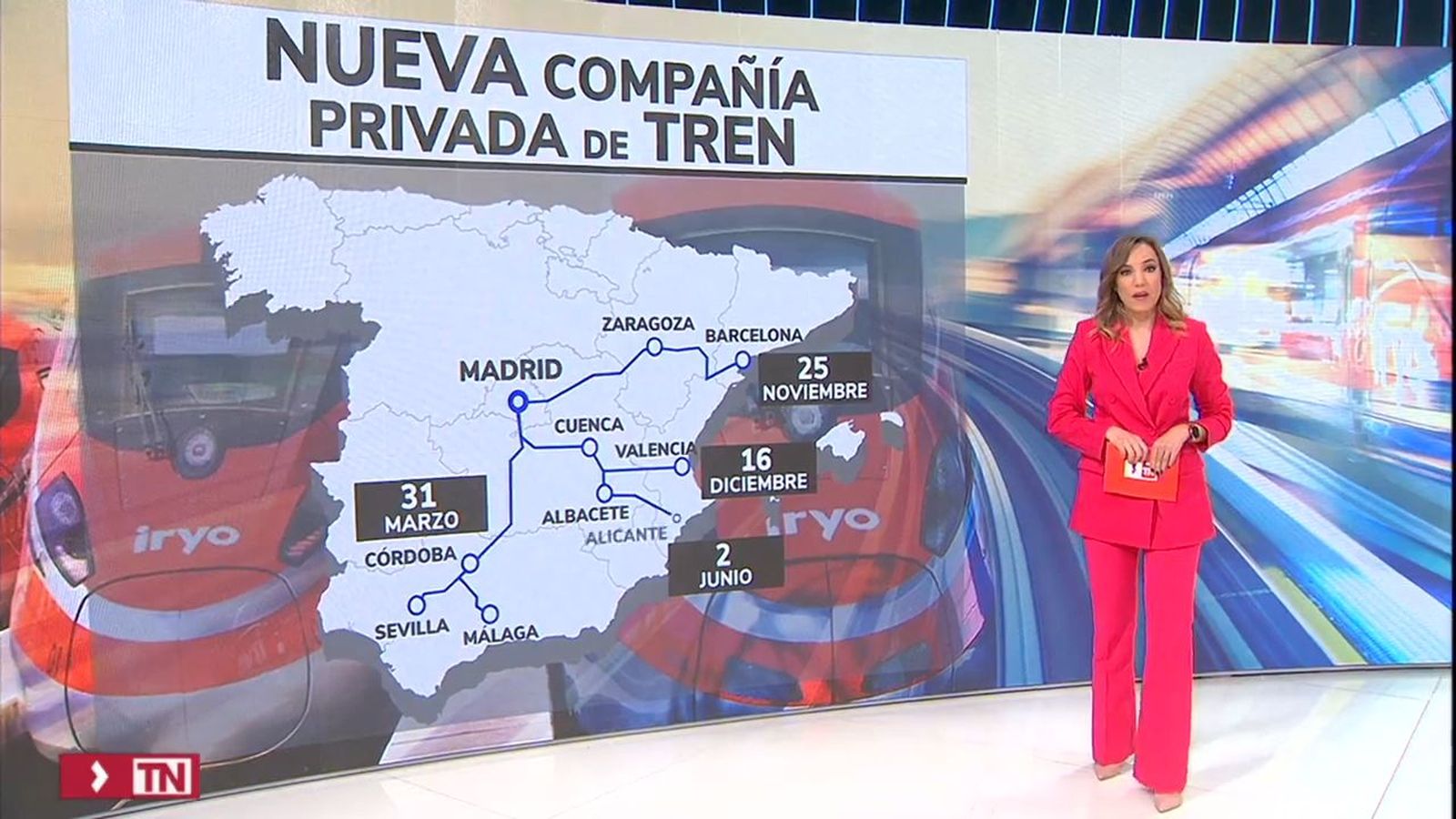 Llega Iryo, los trenes que competirán con Renfe y Ouigo