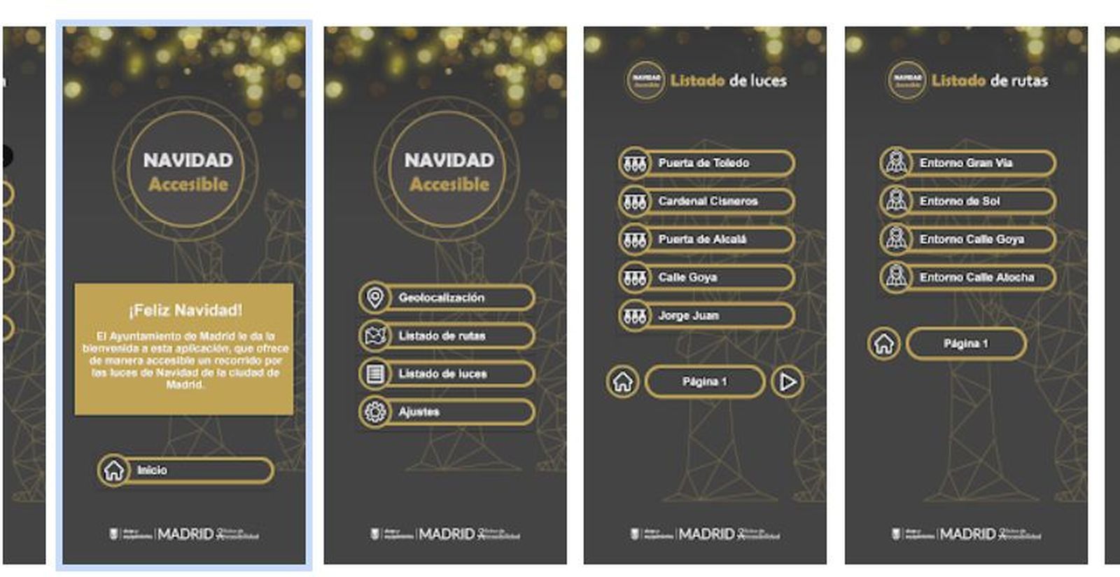Navidad Accesible',  la app que permite a  los ciegos 'ver' las lunes de Navidad