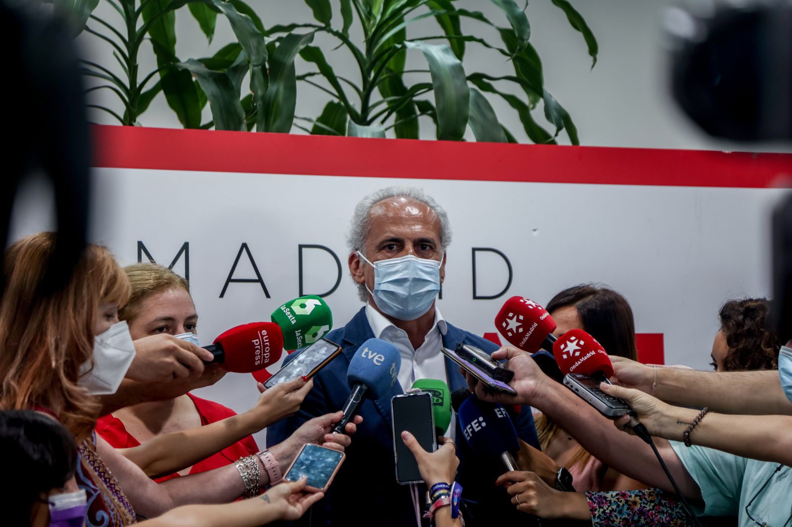 El consejero de Sanidad, Enrique Ruiz Escudero