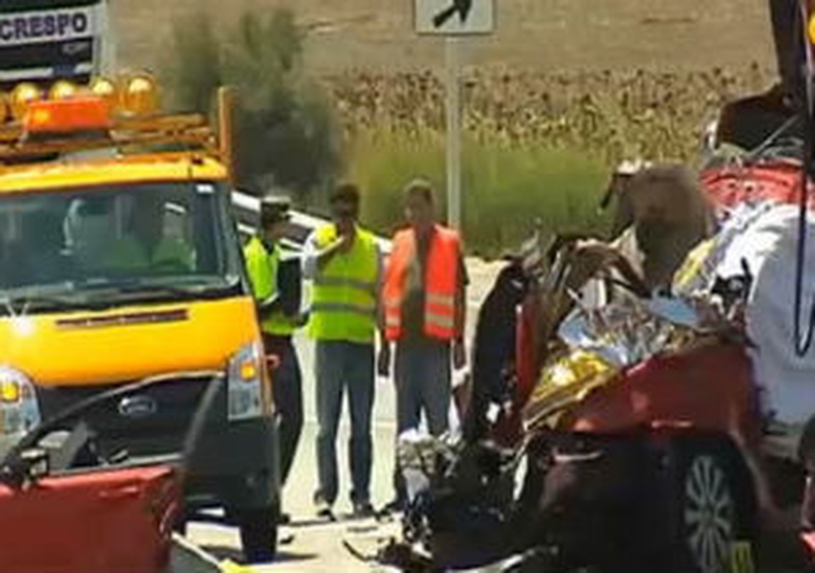 Dieciocho personas mueren en los accidentes de tráfico durante del semana