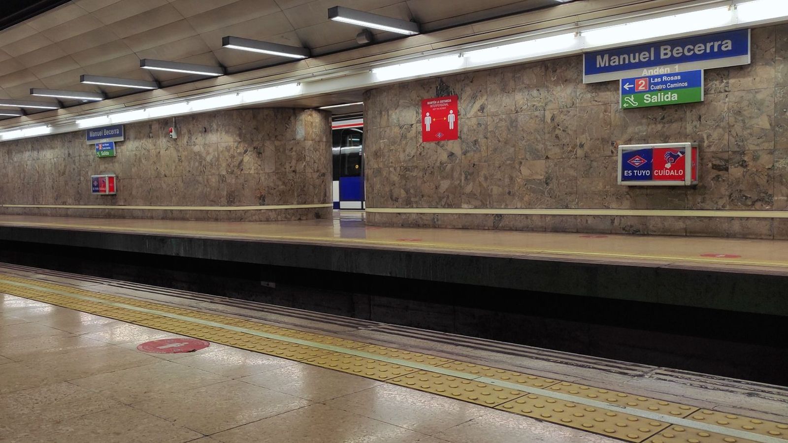 José Manuel, 'el héroe del metro': "Cayó de cabeza contra el centro del andén"