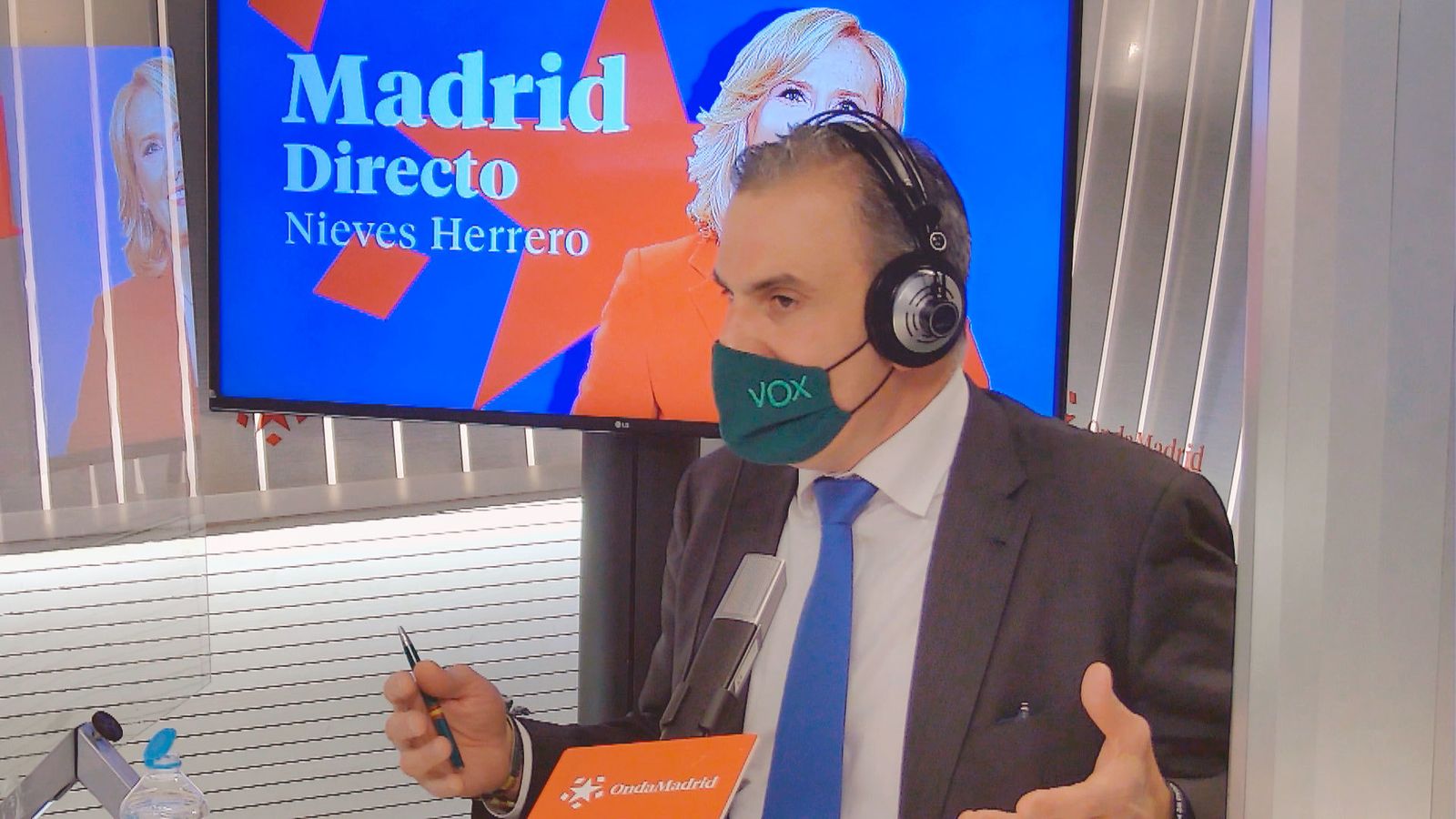 El portavoz de Vox en el Ayuntamiento de Madrid, Javier Ortega Smith
