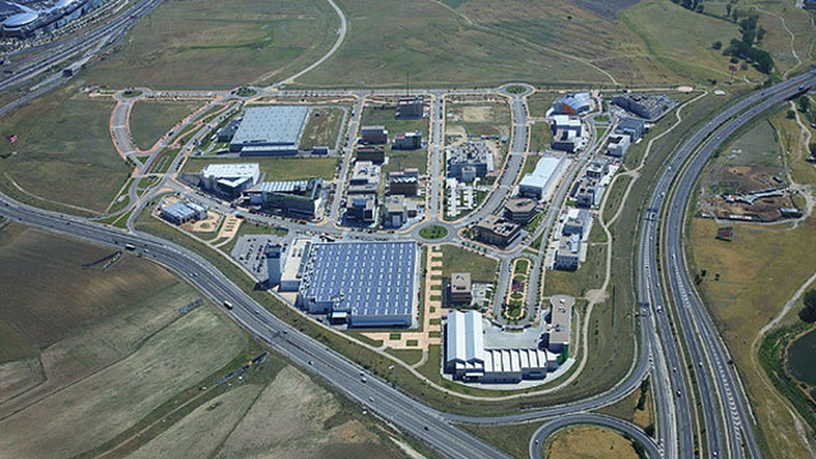 Vista aérea del nuevo poligino industrial