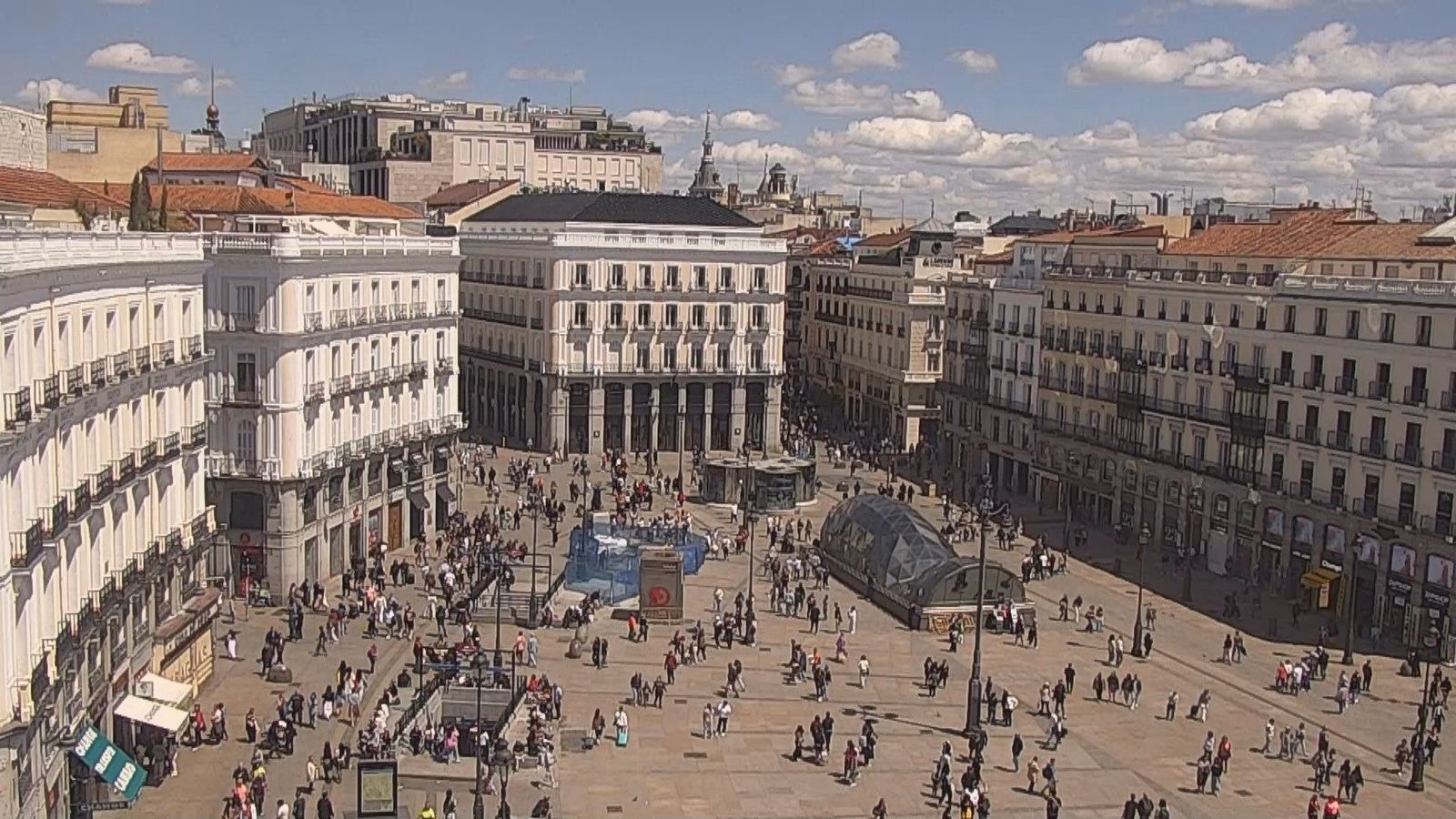 Máximas de casi 20 grados y mínimas por debajo de 5 ºC este lunes en Madrid