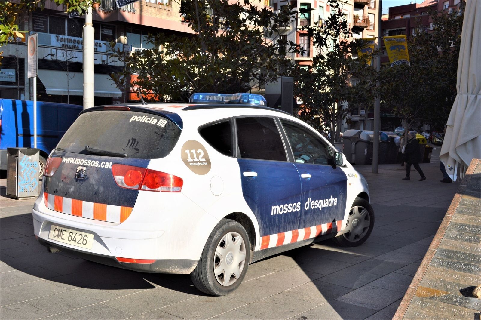 Coche de los Mossos