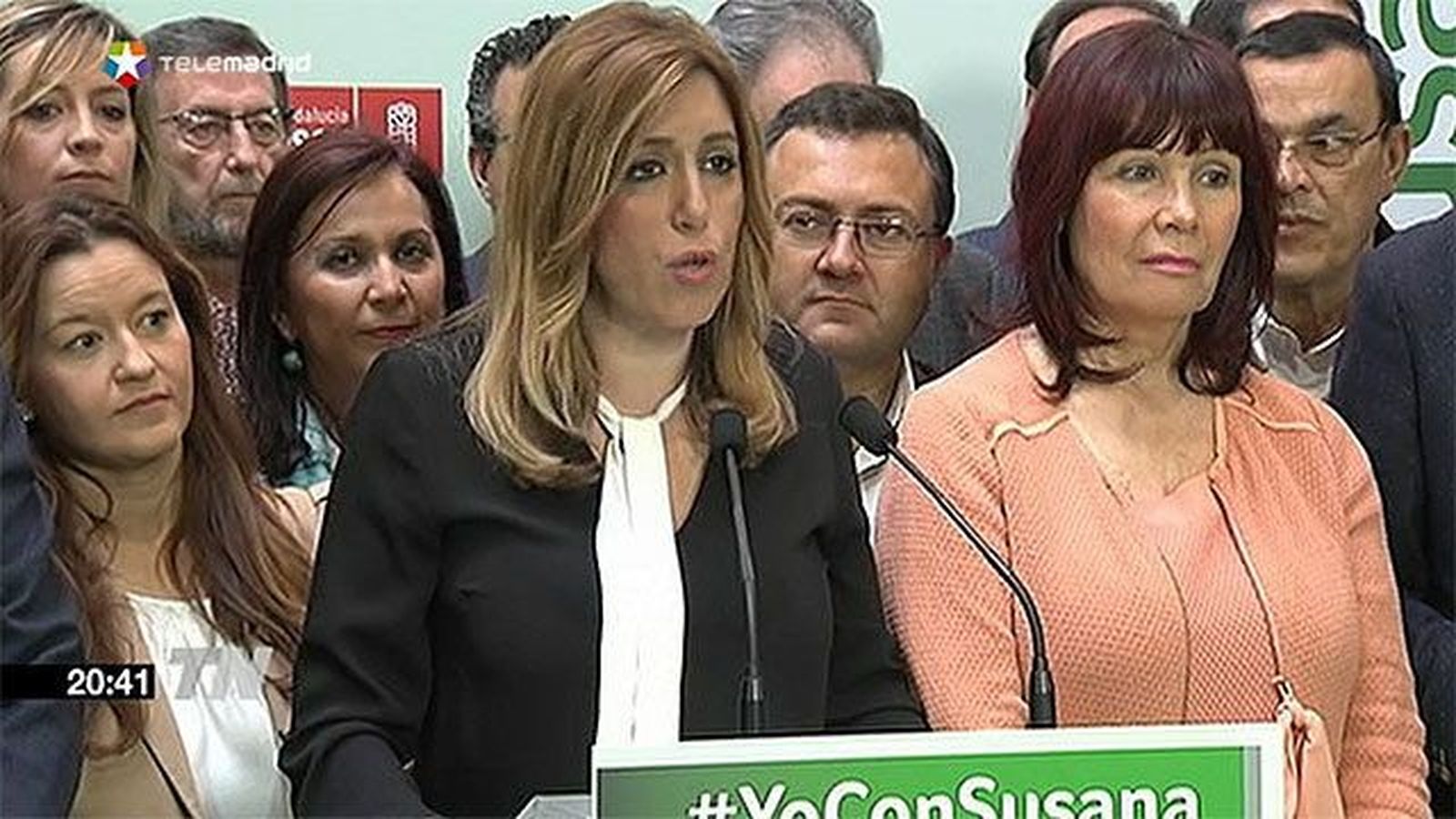 Susana Díaz asegura que gobernará en solitario y que se quedará en Andalucía