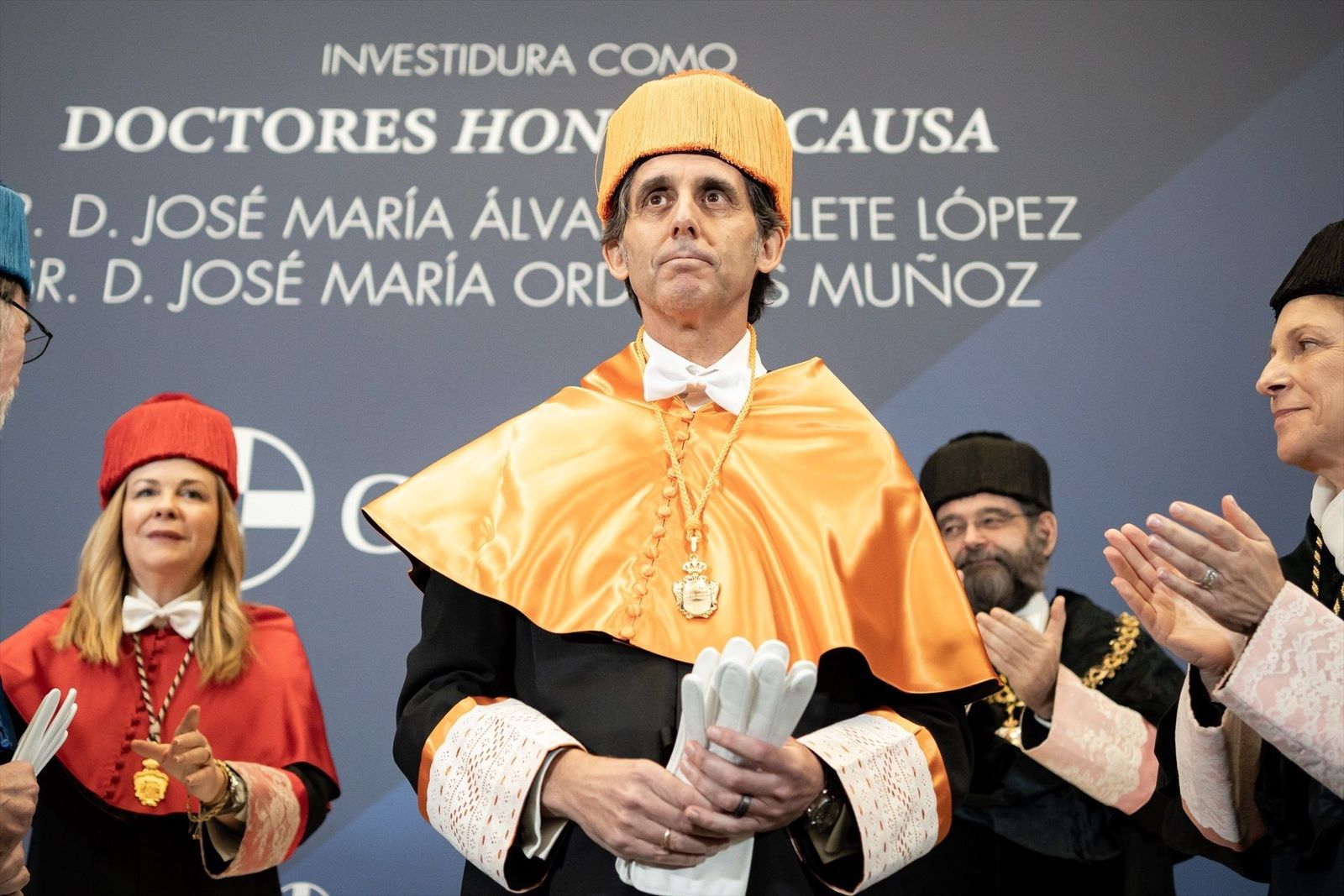 El presidente ejecutivo de Telefónica, José María Alvarez-Pallete, investido Doctor 'Honoris Causa'